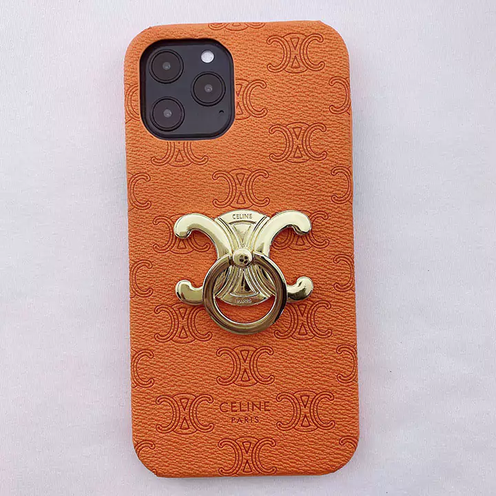 フランスCelineモノグラム型押しiphone12miniケース