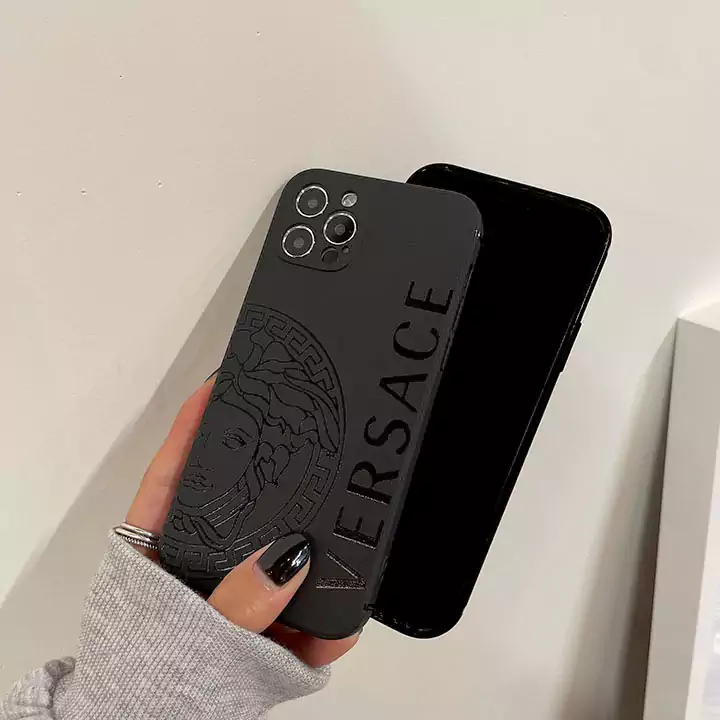 iphoneXS携帯ケースversace欧米風