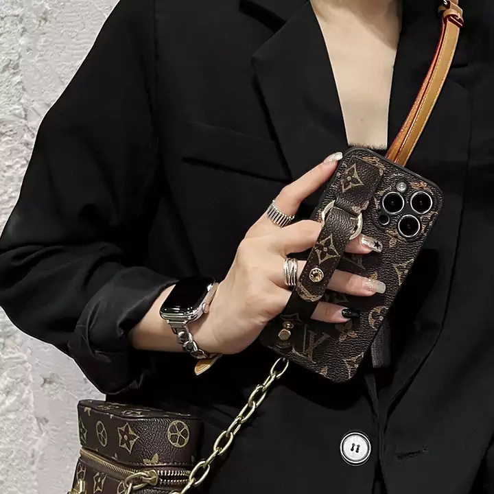 アイフォーン 15 プロ 携帯ケースルイビトン 手首バンド