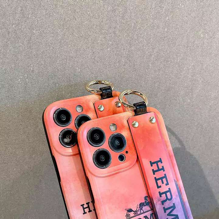 手首ストラップ付き アイホン16proケース