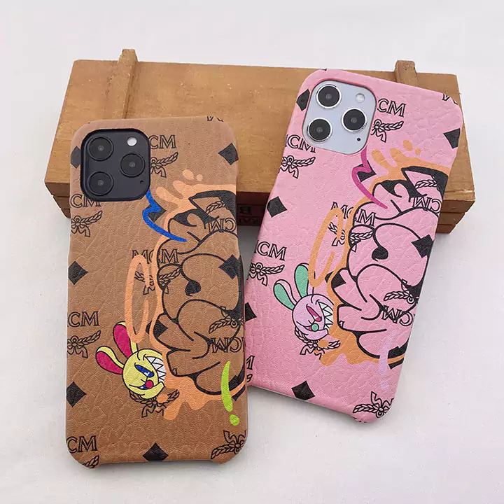 MCM 落書き アニメ風 エムシーエム アイフォン16/16Pro/16Promax スマホケース ブランド字母プリント 可愛い うさぎ柄Galaxy S24/S24Plus/S24 Ultra 保護ケース SC21060113|スーパー コピー 安全 な サイト