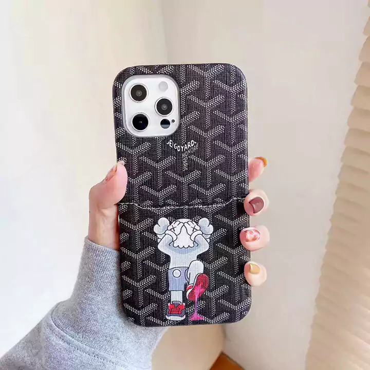 皮製アイフォーン13Promax13goyardスマホケース