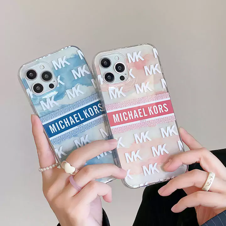 マイケルコース iPhone16/16ProMaxケース グラデーションシグネチャー柄 マイケル・コース ロゴプリントロゴプリント MICHAEL KORSマイケルコーススマホケース個性的 オシャレ 2色SC22083141