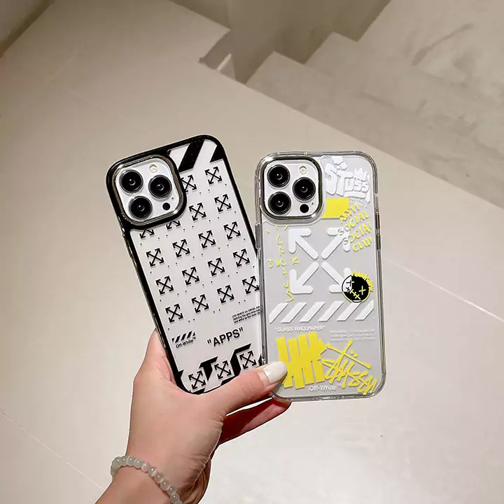 ハイブランド オフホワイトiphone16/16proケースアクリル 薄型 透明 ブランドロゴOff White スマホケース SC23080932