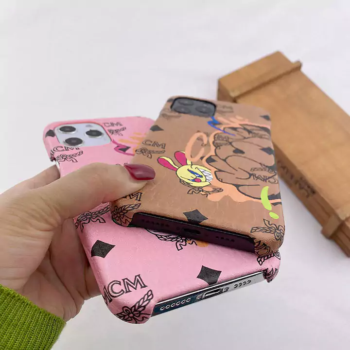 MCM 落書き アニメ風 エムシーエム アイフォン16/16Pro/16Promax スマホケース ブランド字母プリント 可愛い うさぎ柄Galaxy S24/S24Plus/S24 Ultra 保護ケース SC21060113|スーパー コピー 安全 な サイト