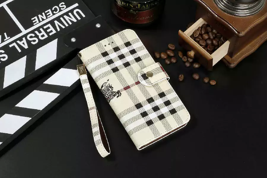 burberry iphoneXケース ビジネス風