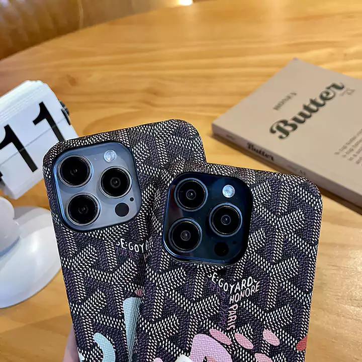 goyard風 iphone16 proケース