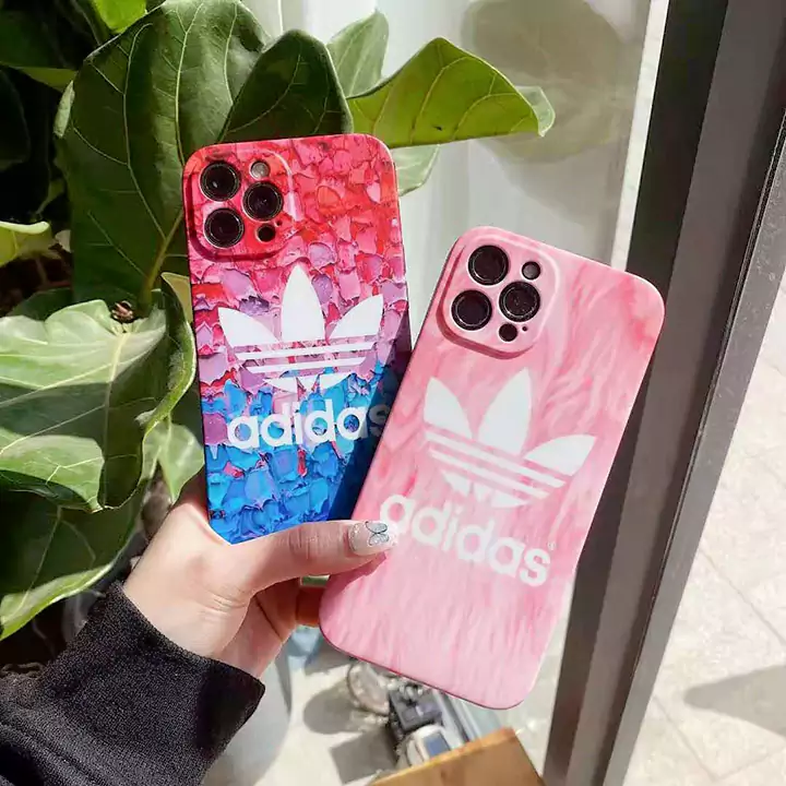 adidas アイフォーン88 plus カップル風 カバー