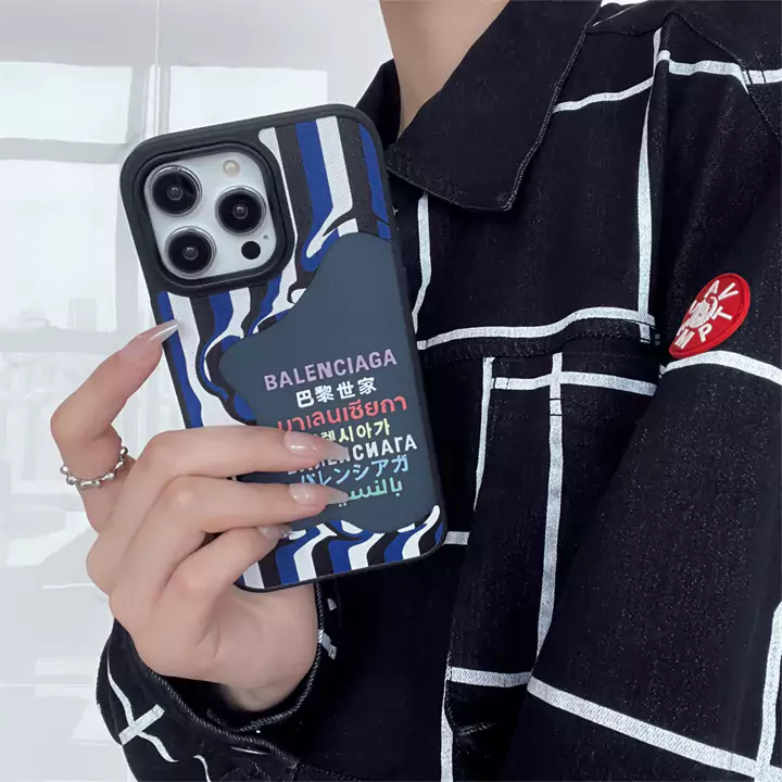 バレンシアガgalaxy s25 plusケース 半透明