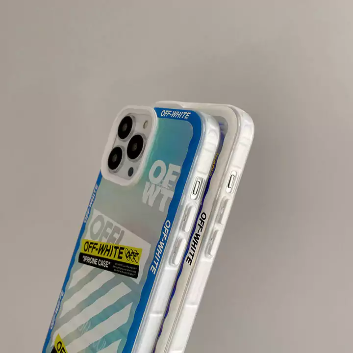 流行り スマホケース アイホン14plus Off White