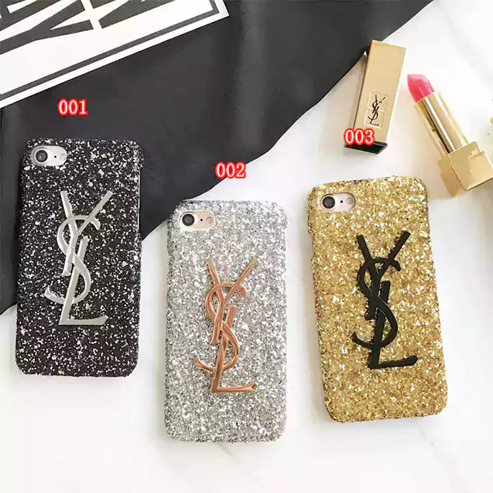 YSL iPhonexケース キラキラ