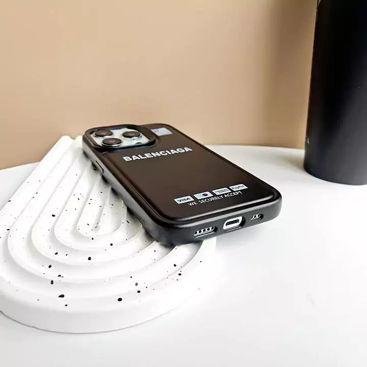 新作の バレンシアガ風 iPhone16pro maxケース