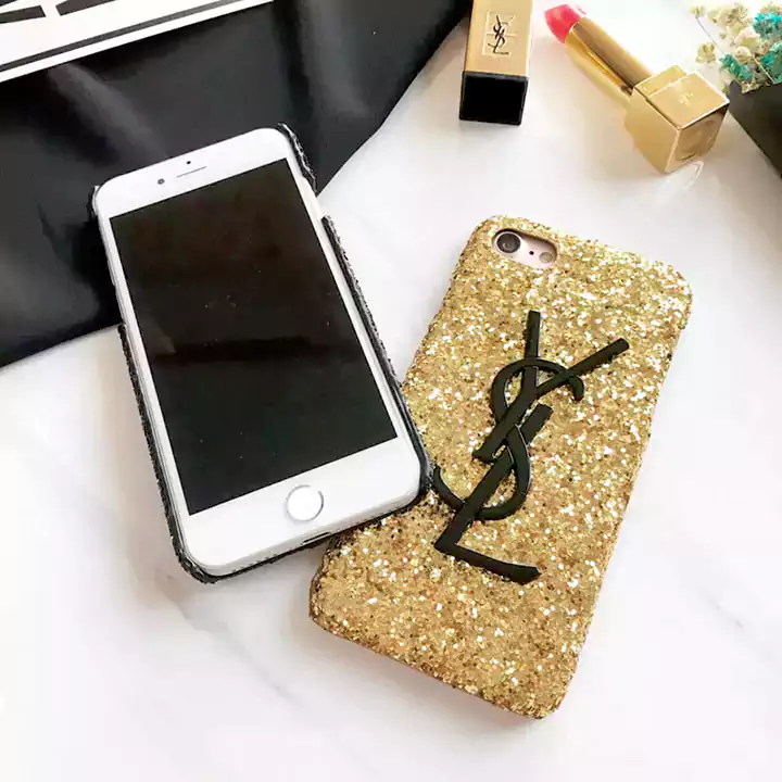 YSL iPhonexケース キラキラ