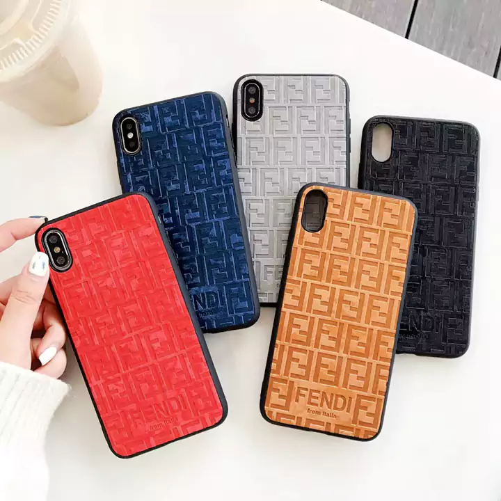 Fendi iphonex8 plusケース エンボス