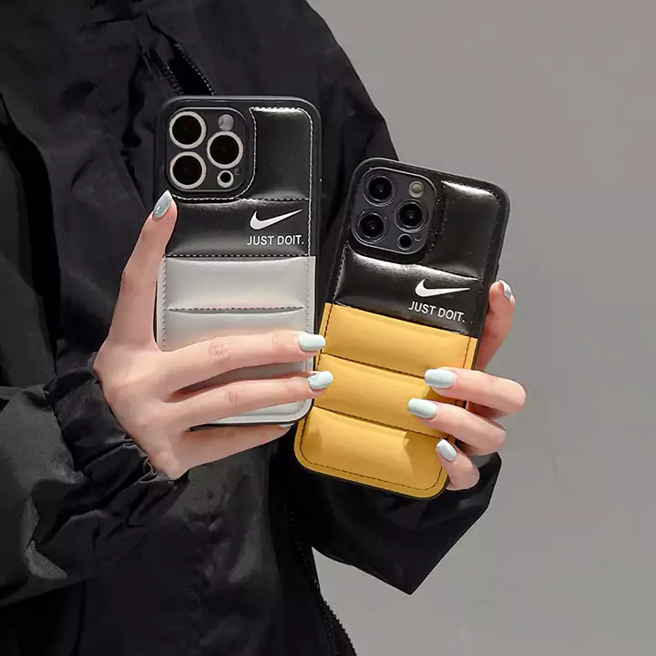 iphone 15 nike風 携帯ケース 革