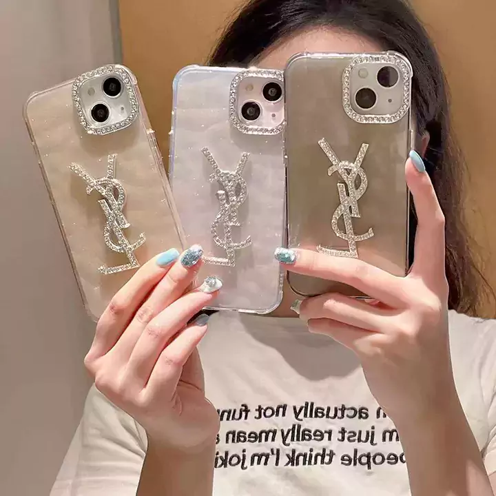イヴサンローラン 半 透明  iphone16/16proケース 流行り 可愛い おしゃれ イヴサンローラン YSL スマホケースSC24081409