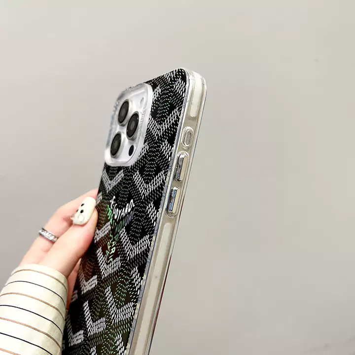 大人 おしゃれ goyard 風 iphone16 pro maxカバー