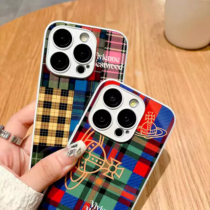 vivienne iphone15 proスマホケース カラフル