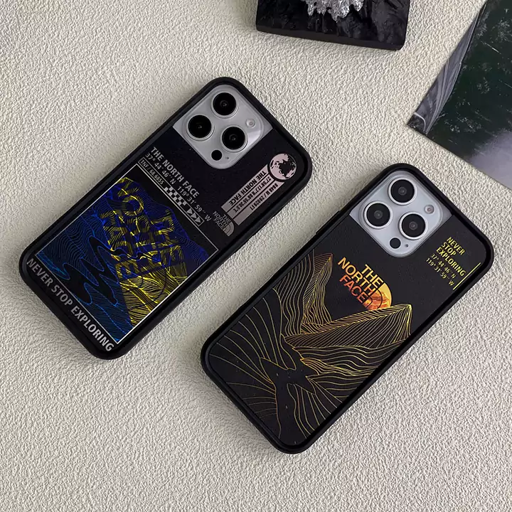 ザノースフェイス アートiphone16 proケース