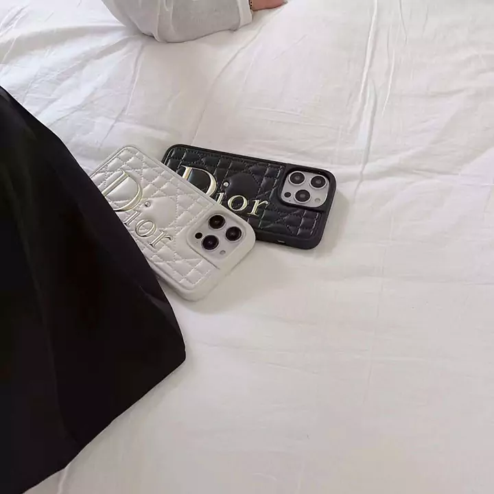 dior iphone16 pro max携帯ケース ブラック ホワイト