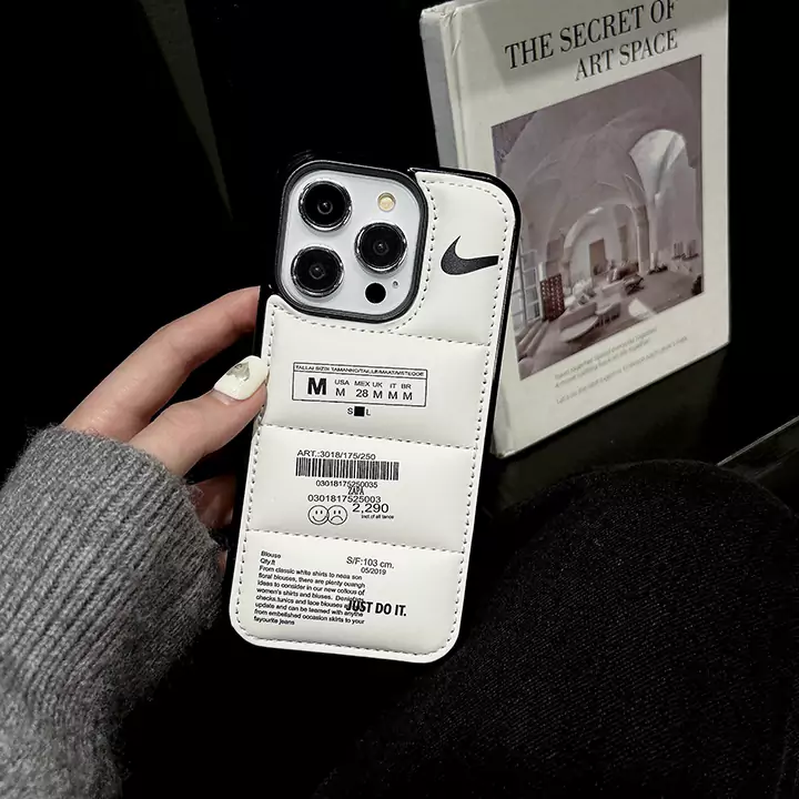 ダウンジャケット風iphone16ケース nike