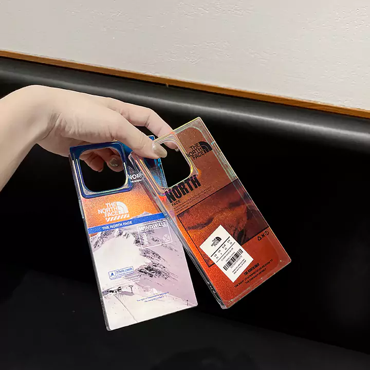 THE NORTH FACE iphone16 proケース 雪山 落日