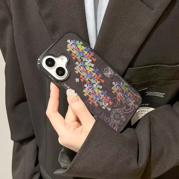 クロームハーツiphone16ケース グラデーション