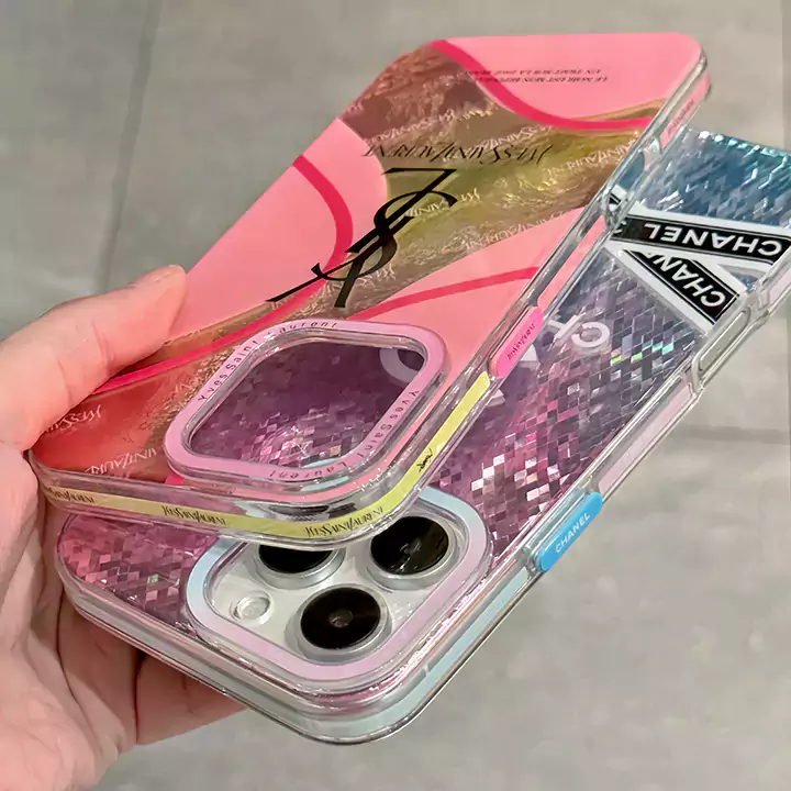 イヴサンローランアイフォン16 pro maxケースピンク