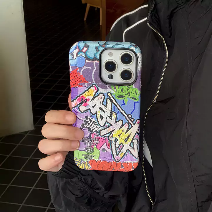 ステューシーiphone16 proカバー Magsafe