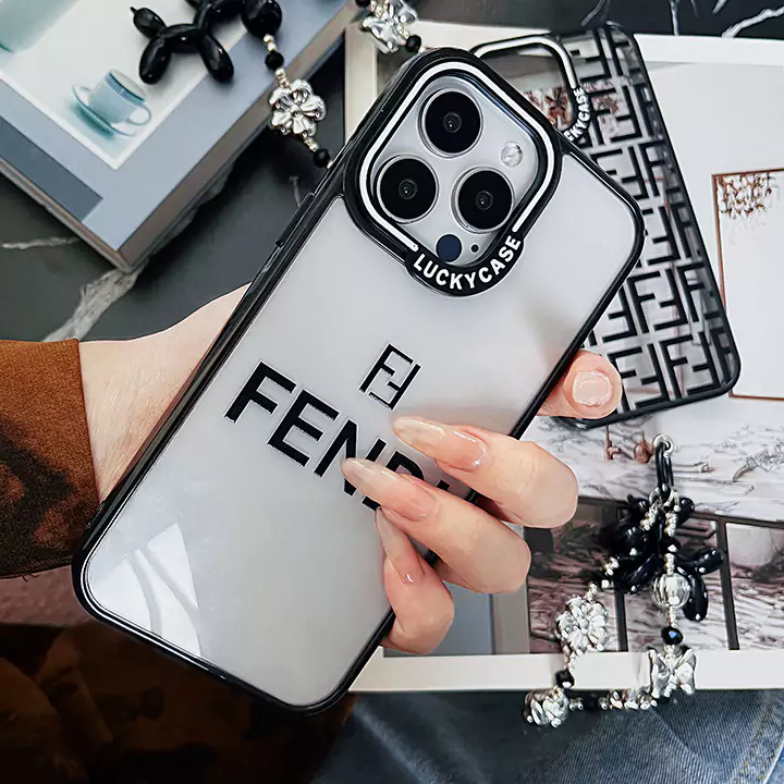 フェンディ iphone16 pro maxクリアカバー