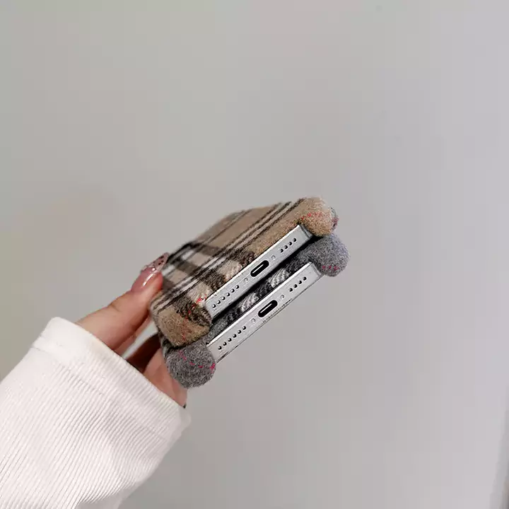 バーバリーiphone16カバー 布製