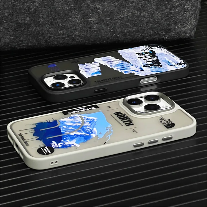 ノースフェイス galaxy s25ケース マット感