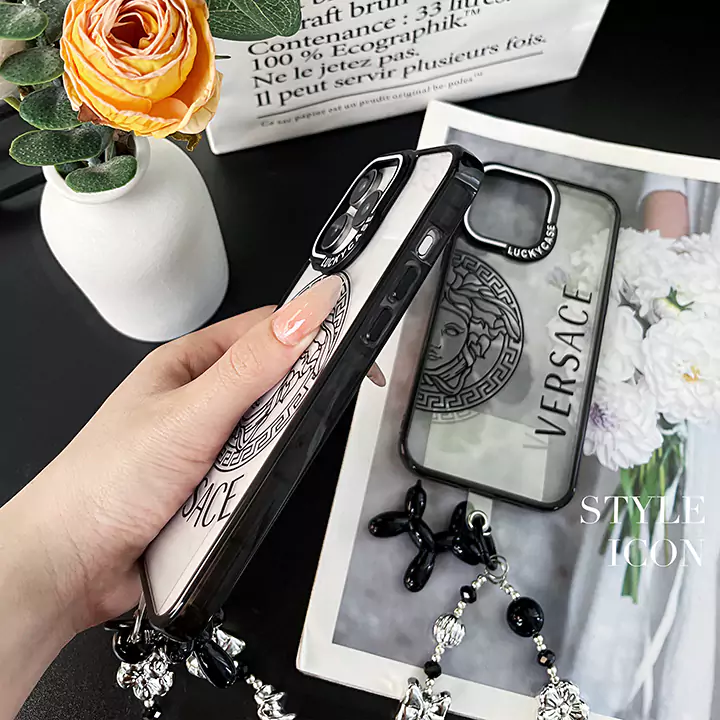 versace iphone16クリアケース