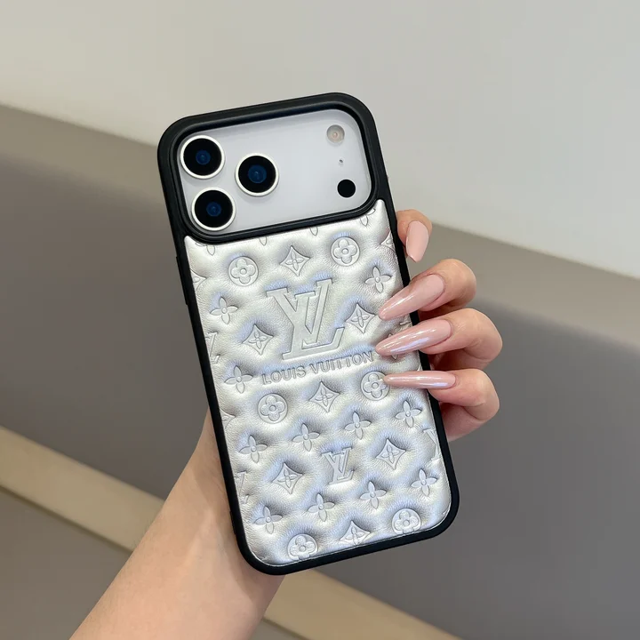 エンボスレザー iPhone16Proケース