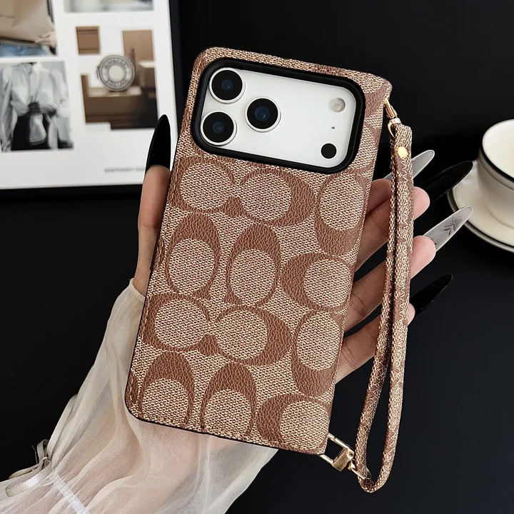 コーチiphone17proケース 手帳型 レデイース