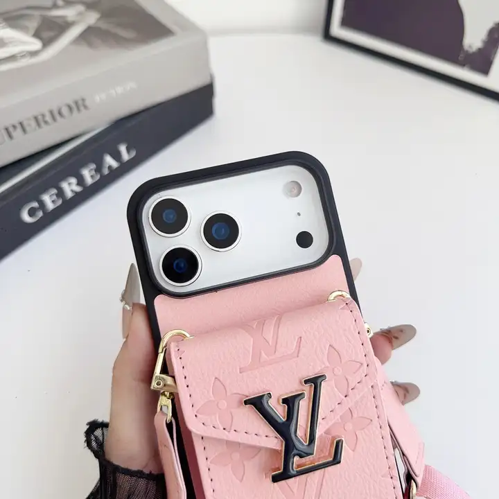 ルイヴィトン ショルダー付き 携帯カバー レディース