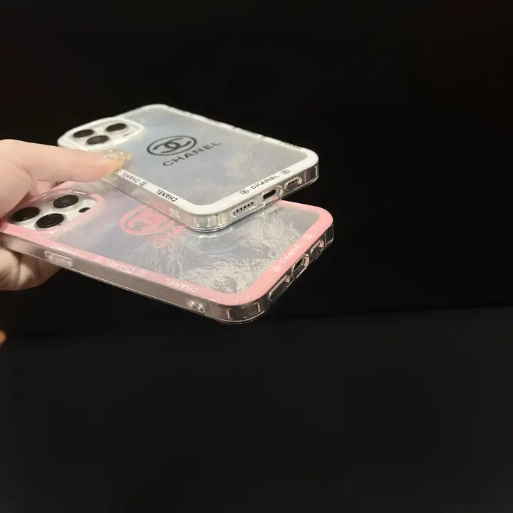  虹色 CCロゴ スマホケース